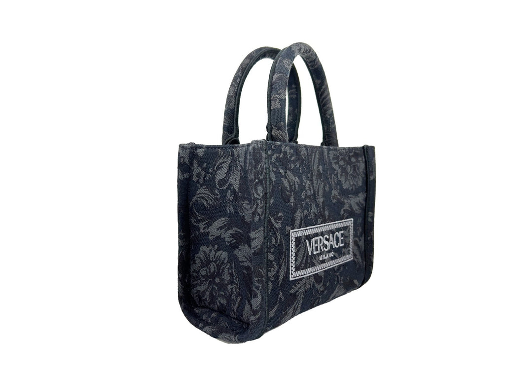 Versace Damen 'Extra Small Athena' Shopper Schwarz