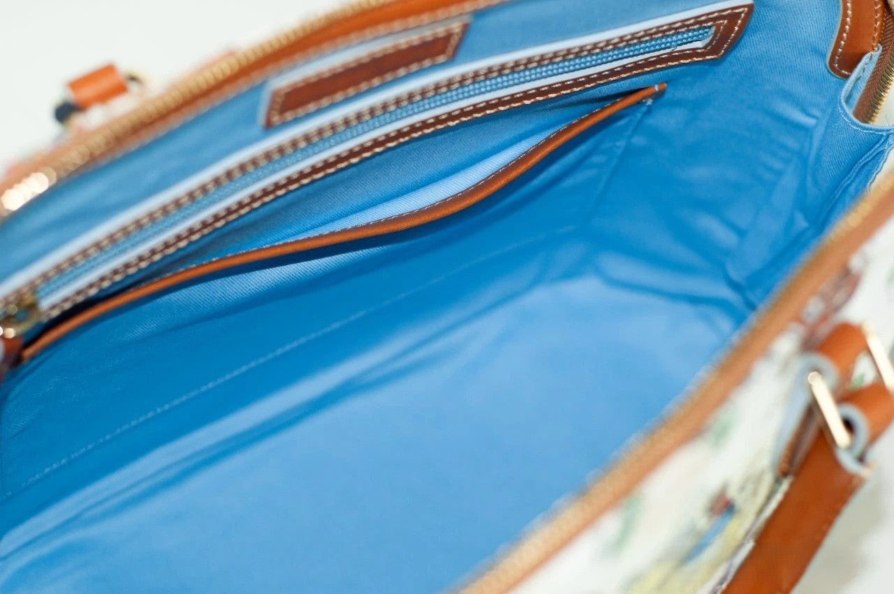 Dooney & Bourke Disney Pixar Karten Satchel Umhängetasche Geldbörse
