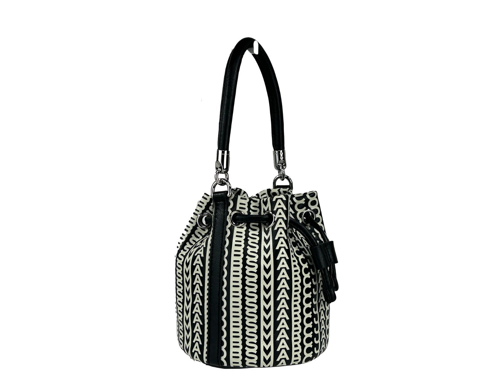 Marc Jacobs Mini Monogram Umhängetasche im Bucket-Stil