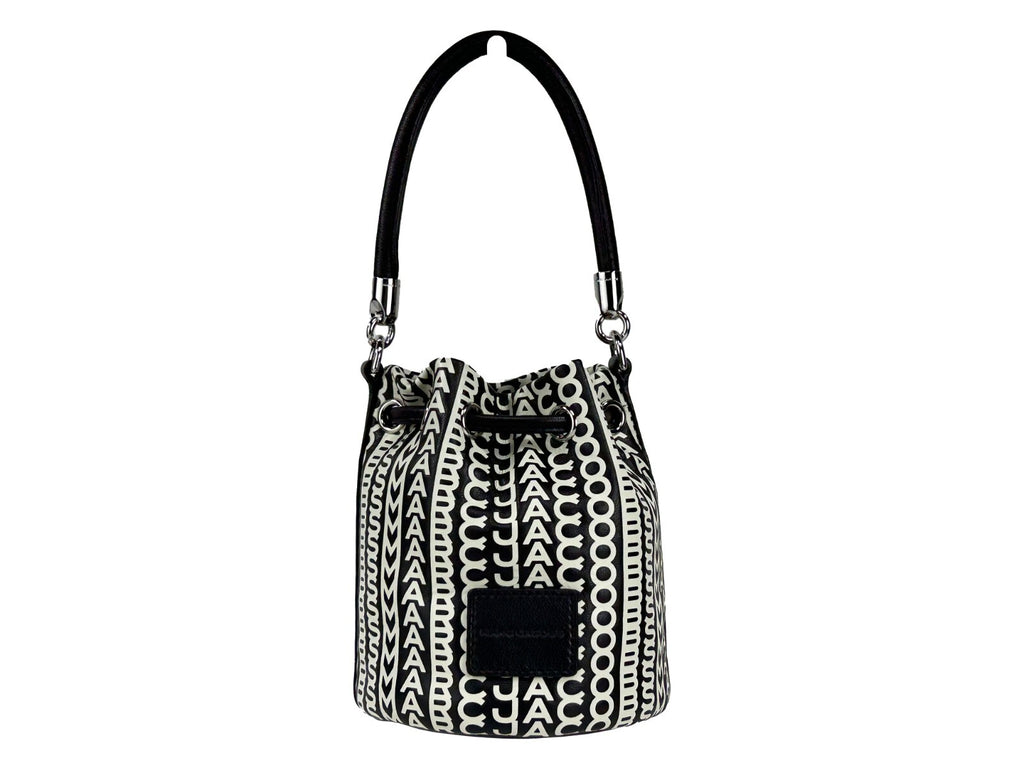 Marc Jacobs Mini Monogram Umhängetasche im Bucket-Stil