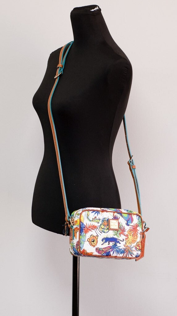 Dooney & Bourke Disney "The Jungle Book" Coated Cotton Crossbody Bag