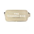 Marc Jacobs The Camera Bag Beige Canvas Shoulder Bag