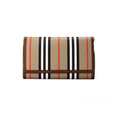 Burberry Hannah Icon Stripe Archive Tan E-Canvas Leder Umhängetasche