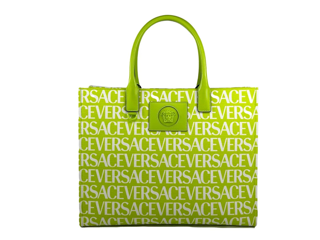 Versace Medusa Große Canvas-Tragetasche
