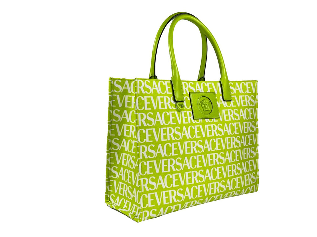Versace Medusa Große Canvas-Tragetasche
