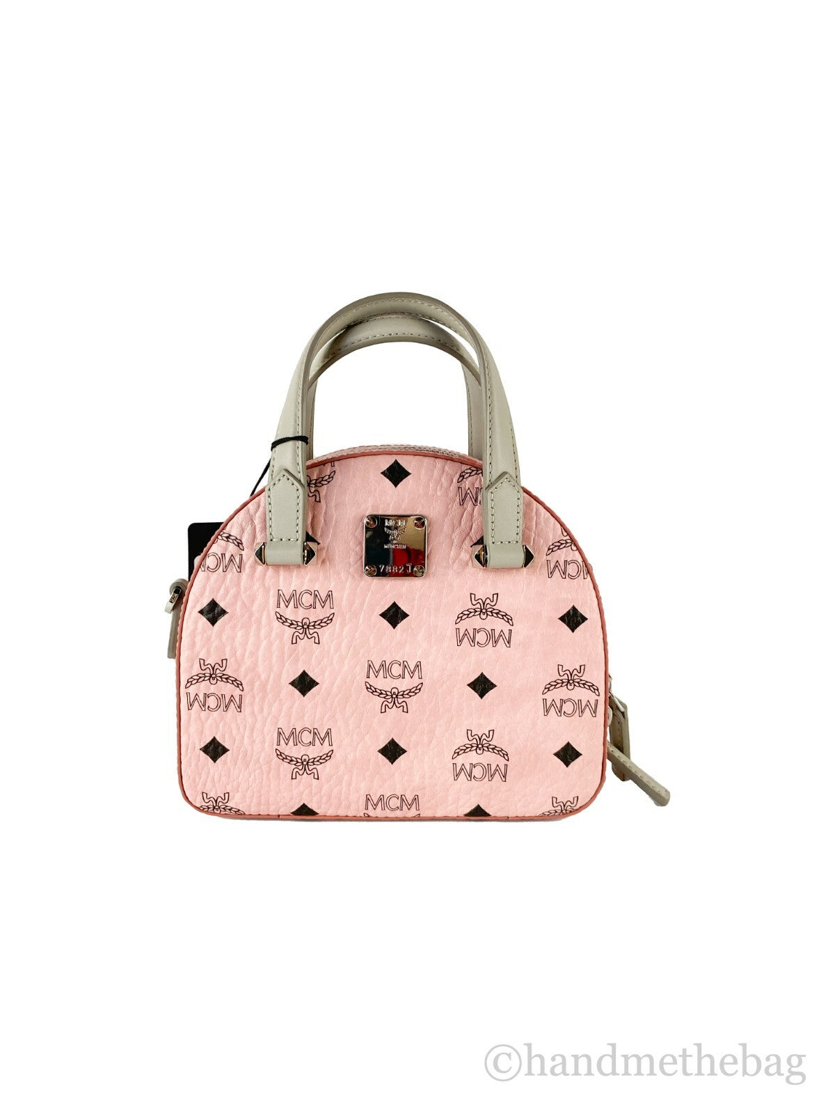 MCM Signature Half Moon Henkeltasche Umhängetasche