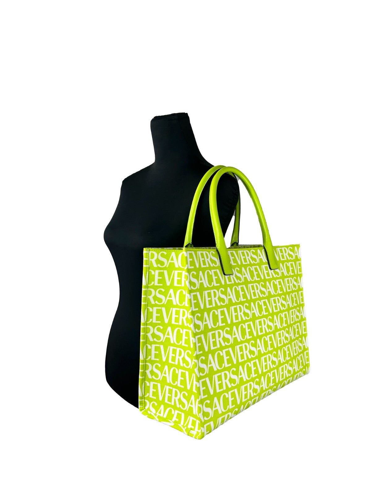 Versace Medusa Große Canvas-Tragetasche