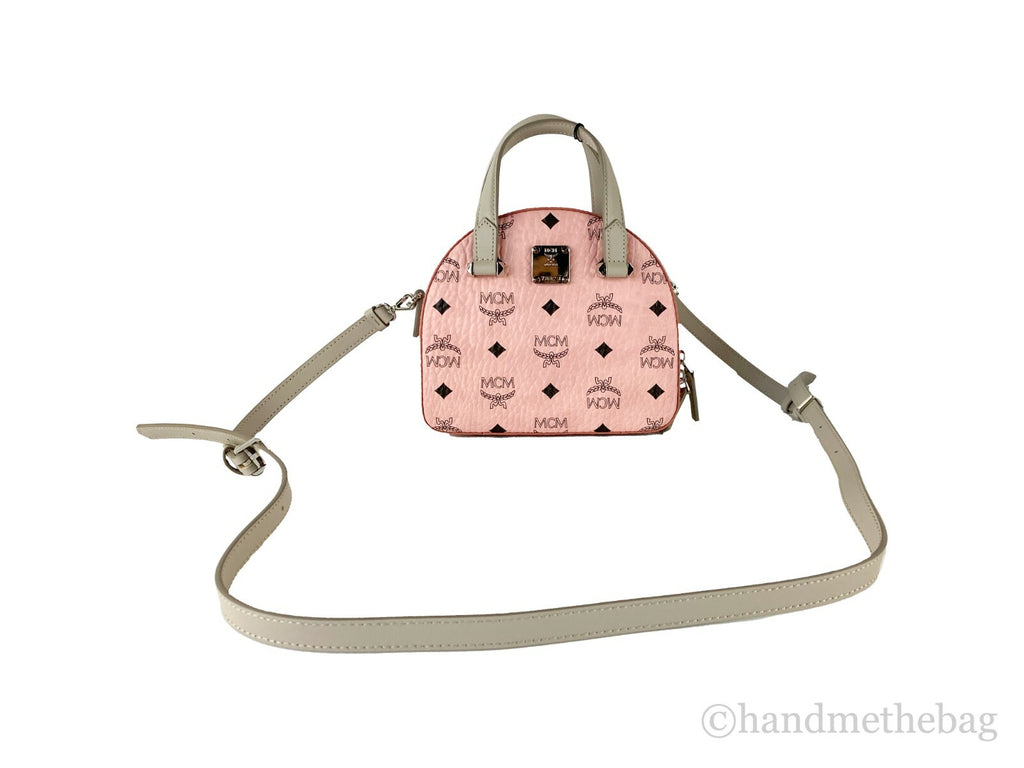 MCM Signature Half Moon Henkeltasche Umhängetasche