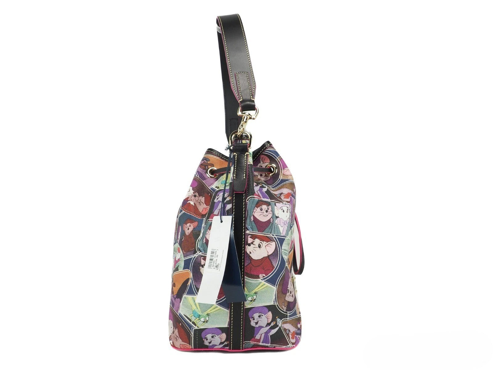 Dooney & Bourke Disney The Rescuers Drawstring Bucket Shoulder Bag