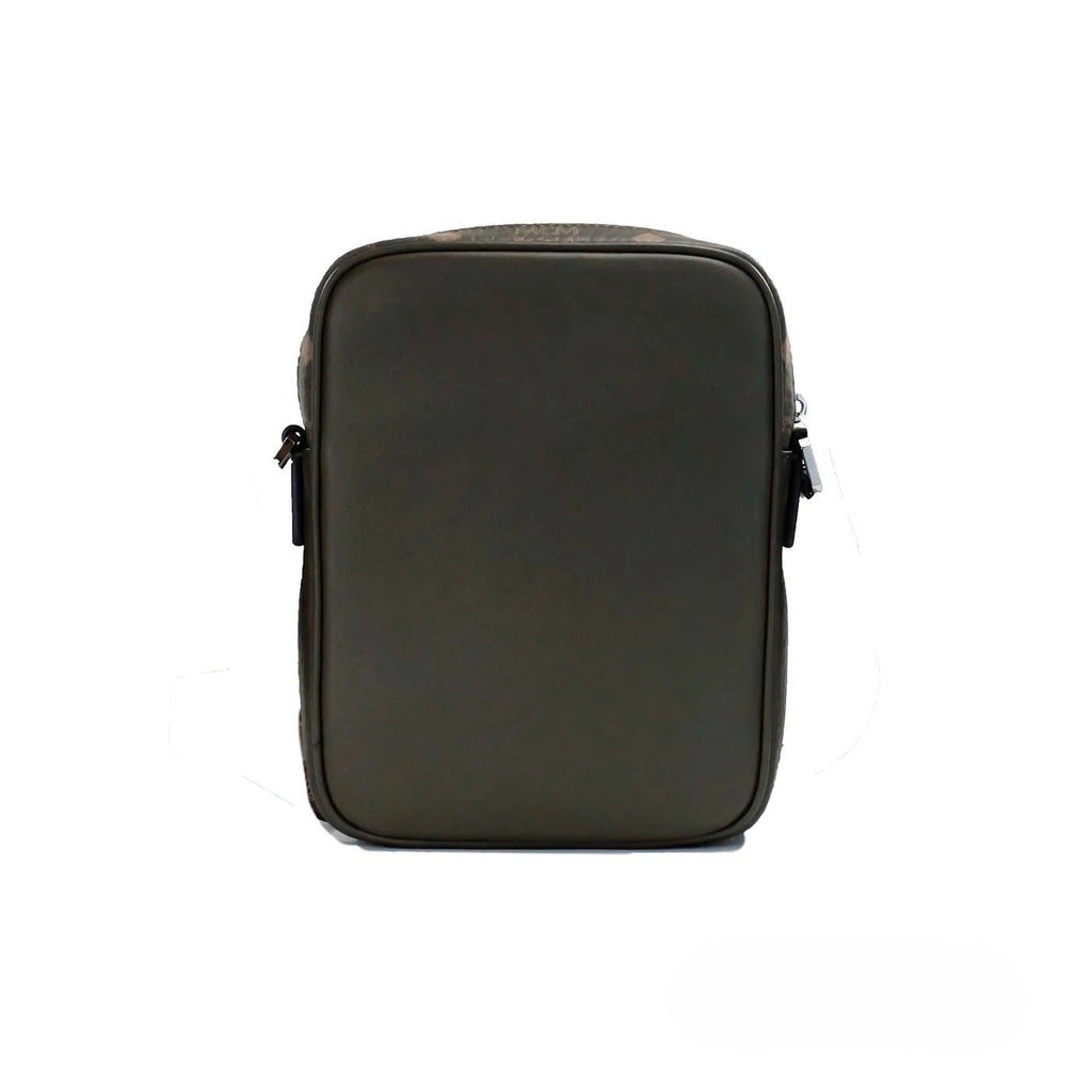 MCM Visetos Leder Kamera Crossbody Tasche