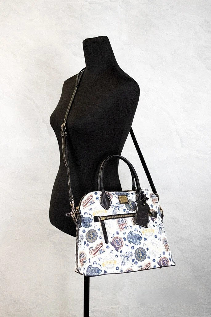 Dooney & Bourke Disney Vacation Club 2022 Domed Satchel Shoulder Bag Handbag