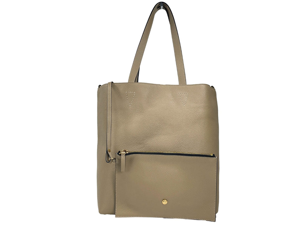 Versace Medusa Große Leder-Tragetasche mit Pochette