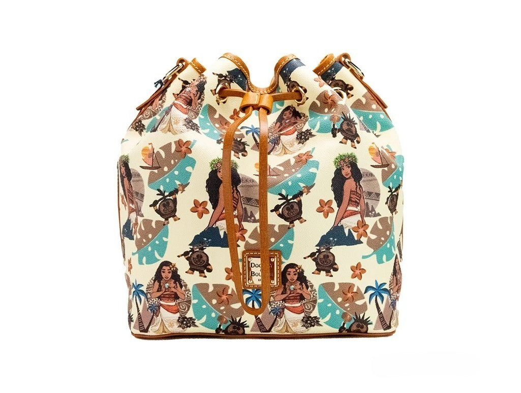 Dooney & Bourke Disney Medium Moana Umhängetasche aus beschichteter Baumwolle