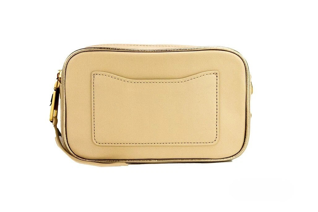 Marc Jacobs The Moto Shot 21 Curds Leather Camera Crossbody Bag