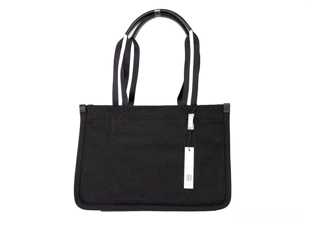 Marc Jacobs Mittlere Schwarze Canvas Schultertasche Convertible Tote Bag