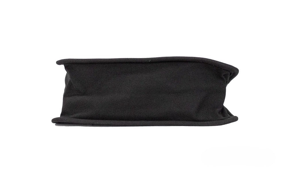 Marc Jacobs Mittlere Schwarze Canvas Schultertasche Convertible Tote Bag