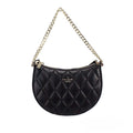 Kate Spade Carey Small Black Quilted Leather Crossbody Bag with Zipper