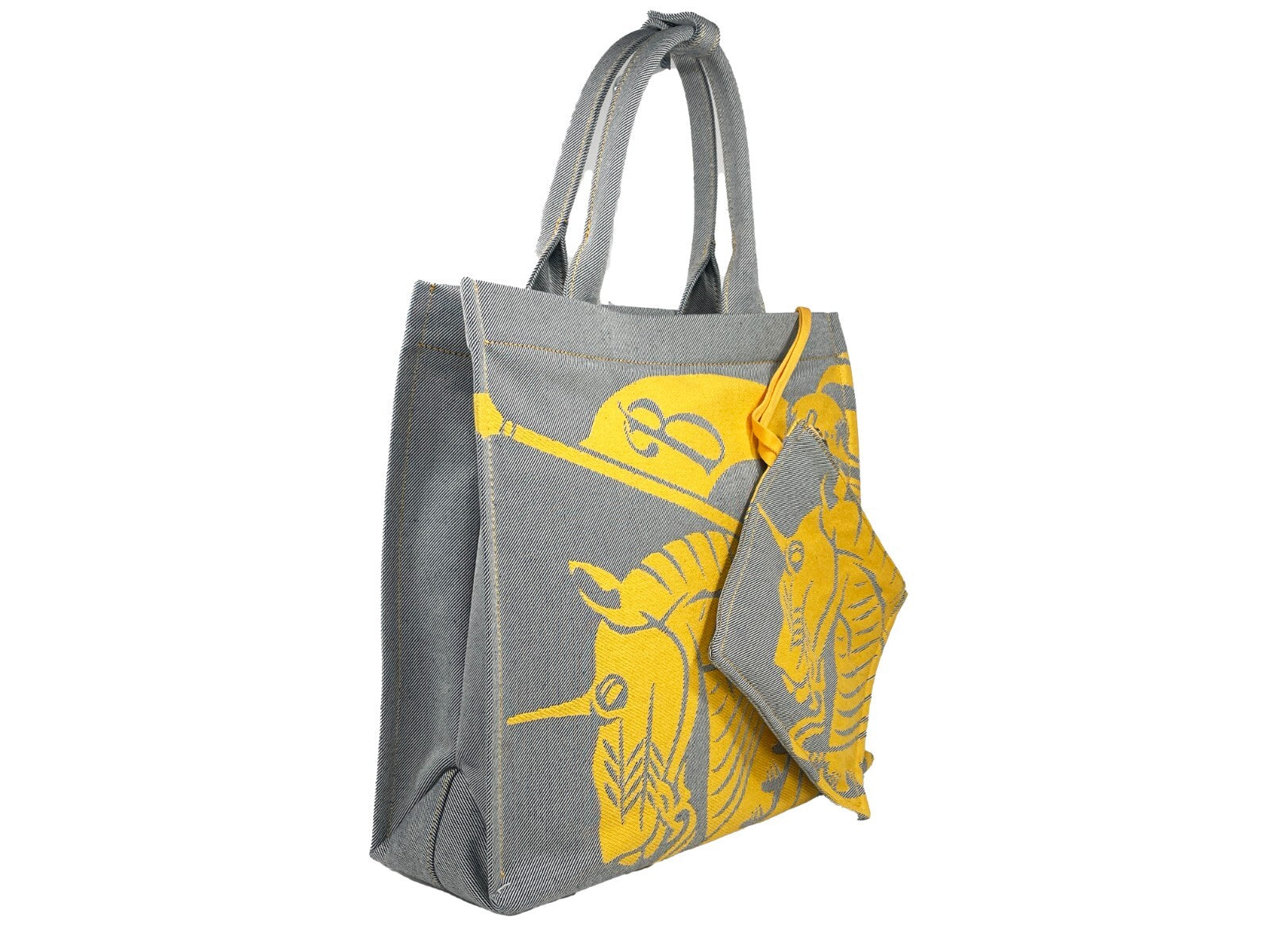 Burberry EKD Canvas Tote Bag mit Münzetui