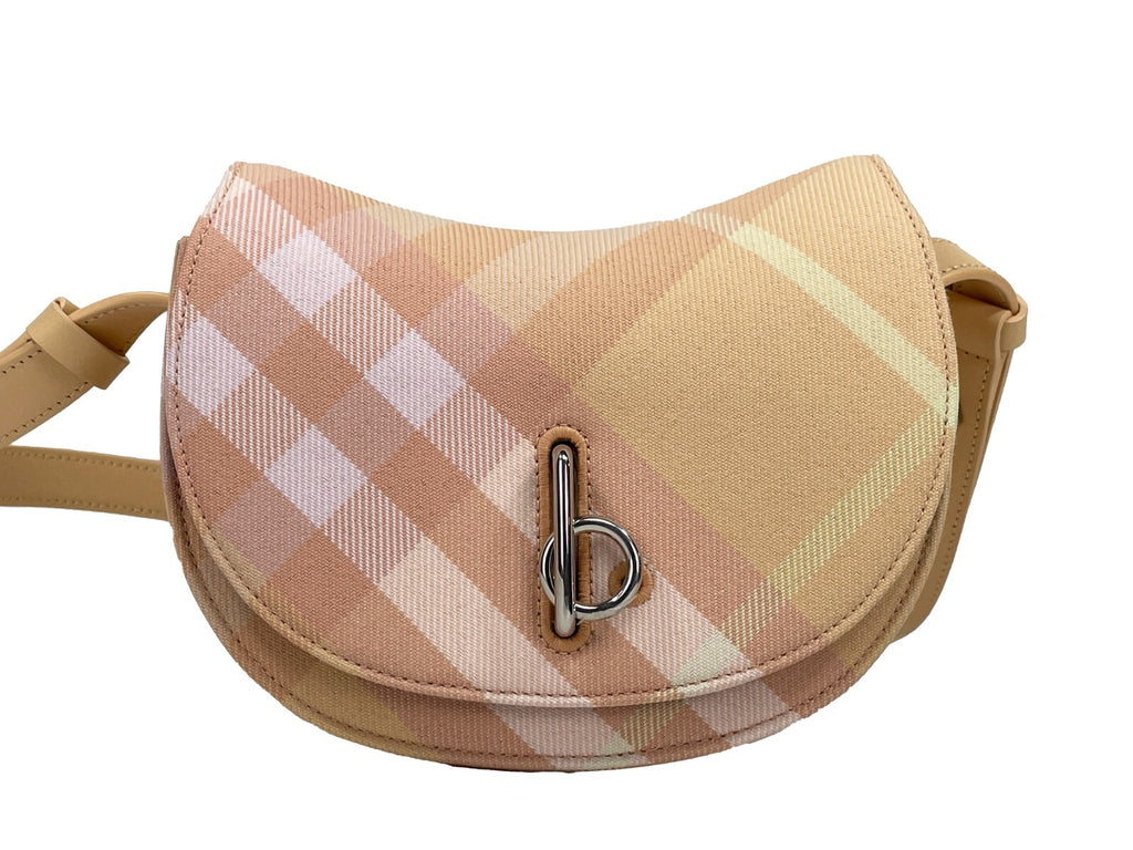 Burberry Mini Check Rocking Horse Umhängetasche