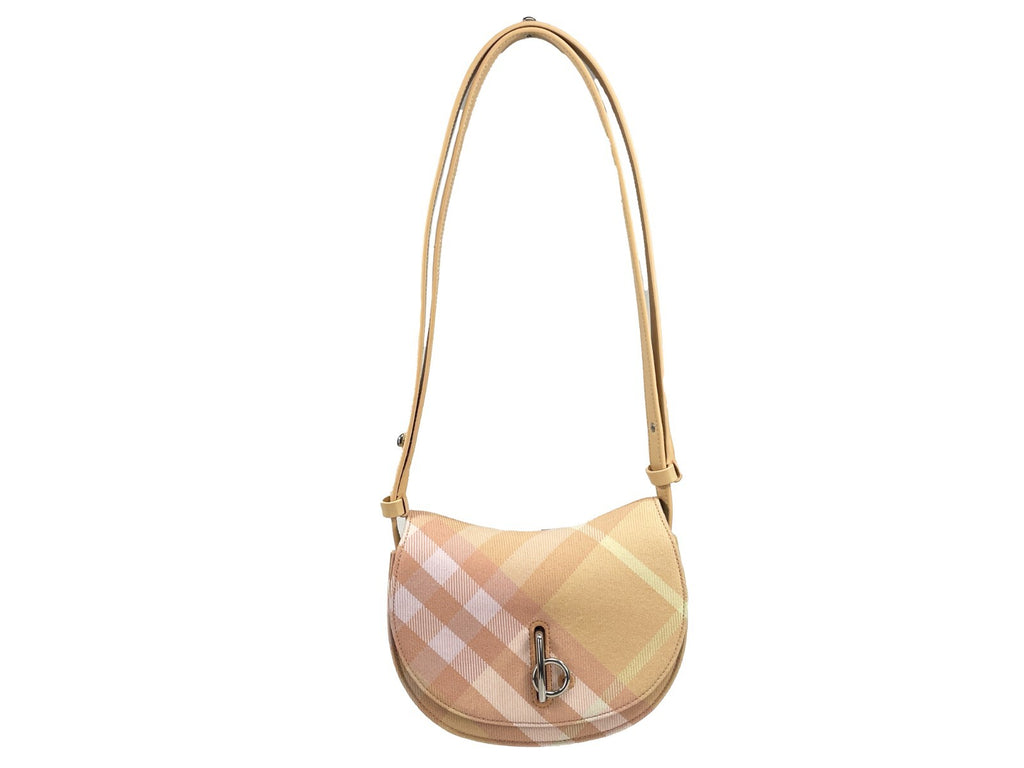 Burberry Mini Check Rocking Horse Umhängetasche
