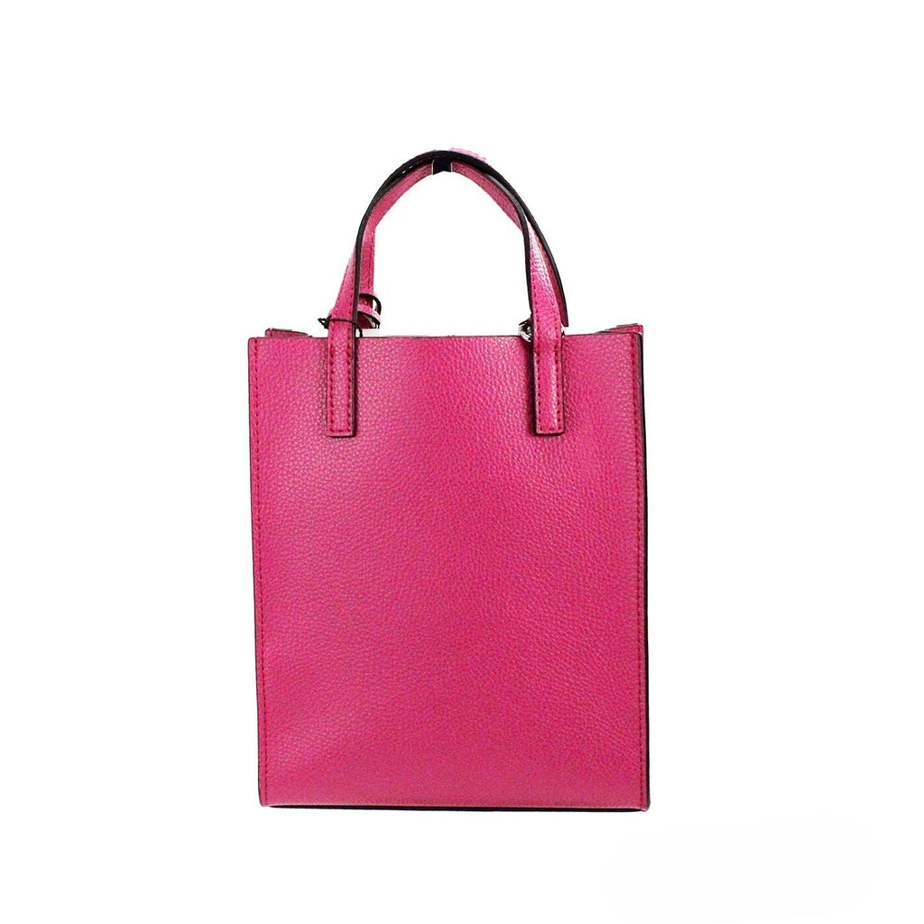 Marc Jacobs Mini Grind Kaktusblüte genarbtes Leder Umhängetasche Tote Bag