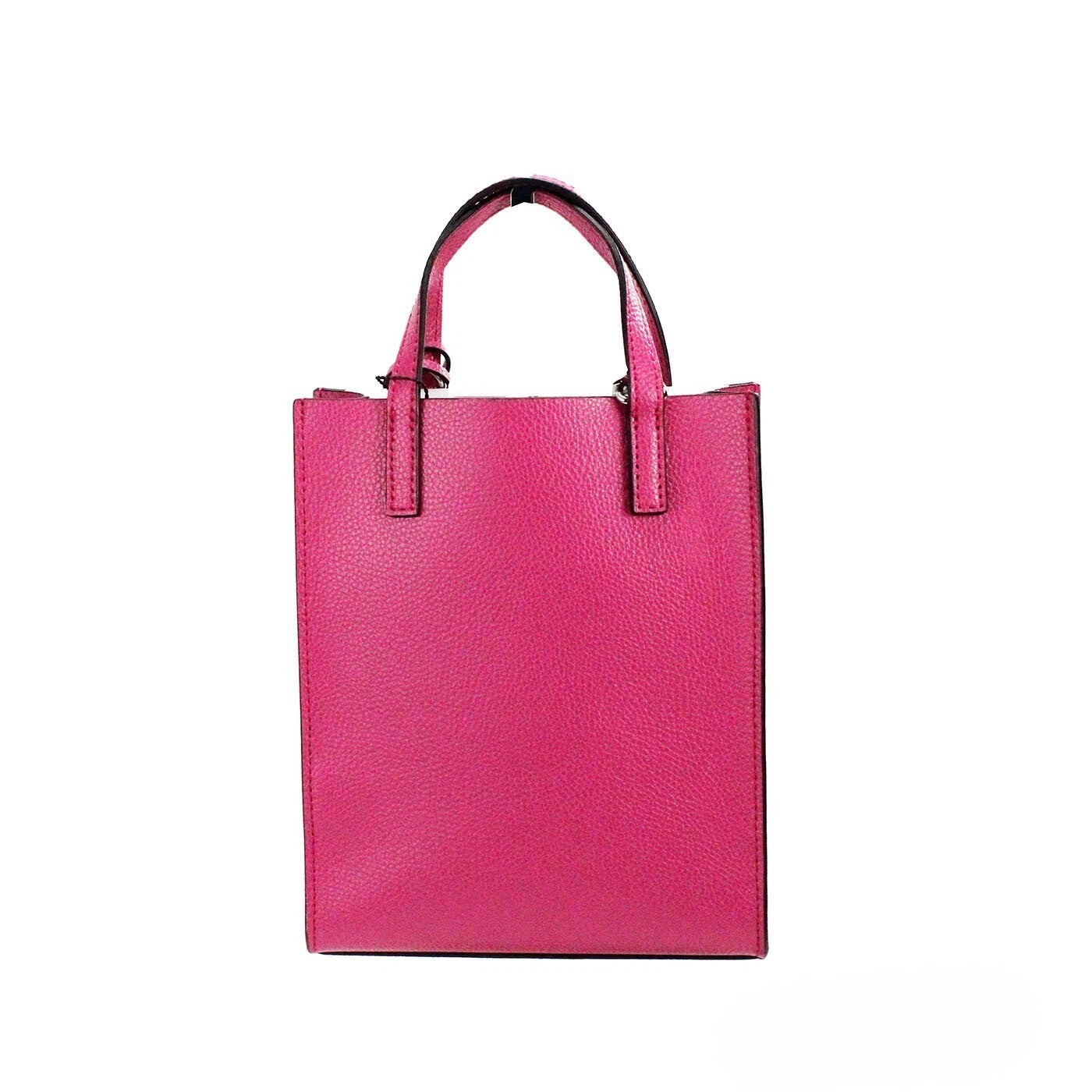 Marc Jacobs Mini Grind Kaktusblüte genarbtes Leder Umhängetasche Tote Bag