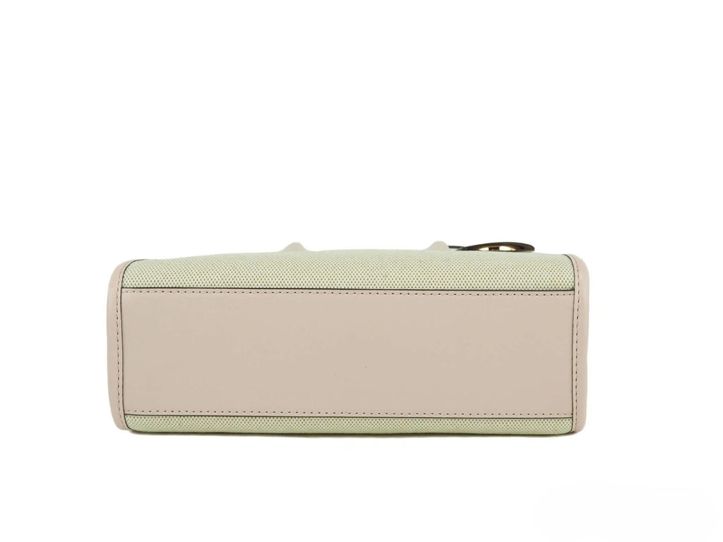 Michael Kors Mirella Small Powder Blush Canvas Shopper Umhängetasche Handtasche