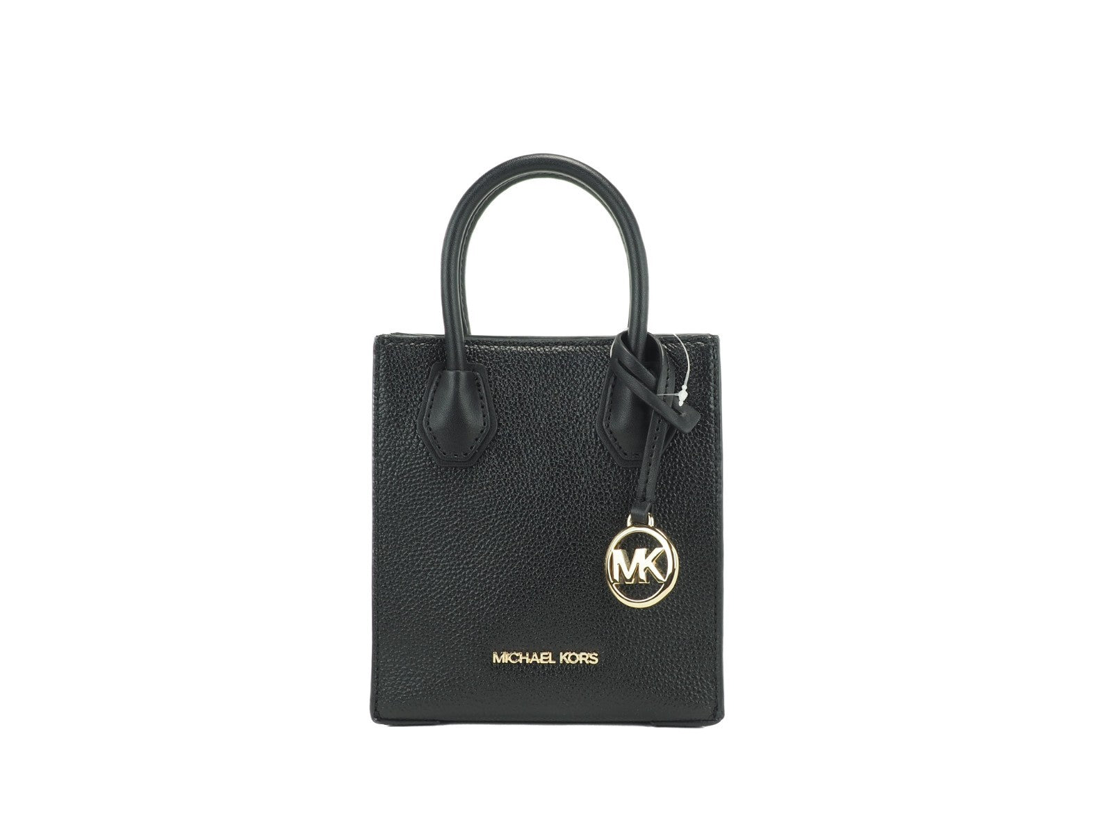 Michael Kors Damen Leder XS Mercer Crossbody Schwarz Unifarben