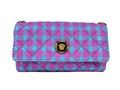 Versace Schultertasche aus Wolle und Lurex, mittelgroß
