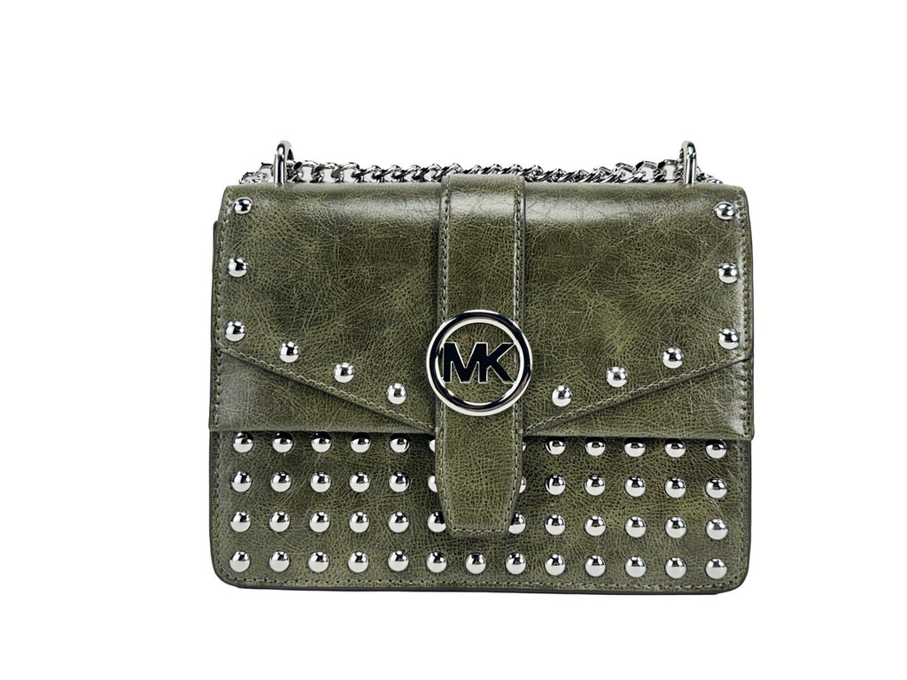 Michael Kors Greenwich Kleine Umhängetasche mit Überschlag