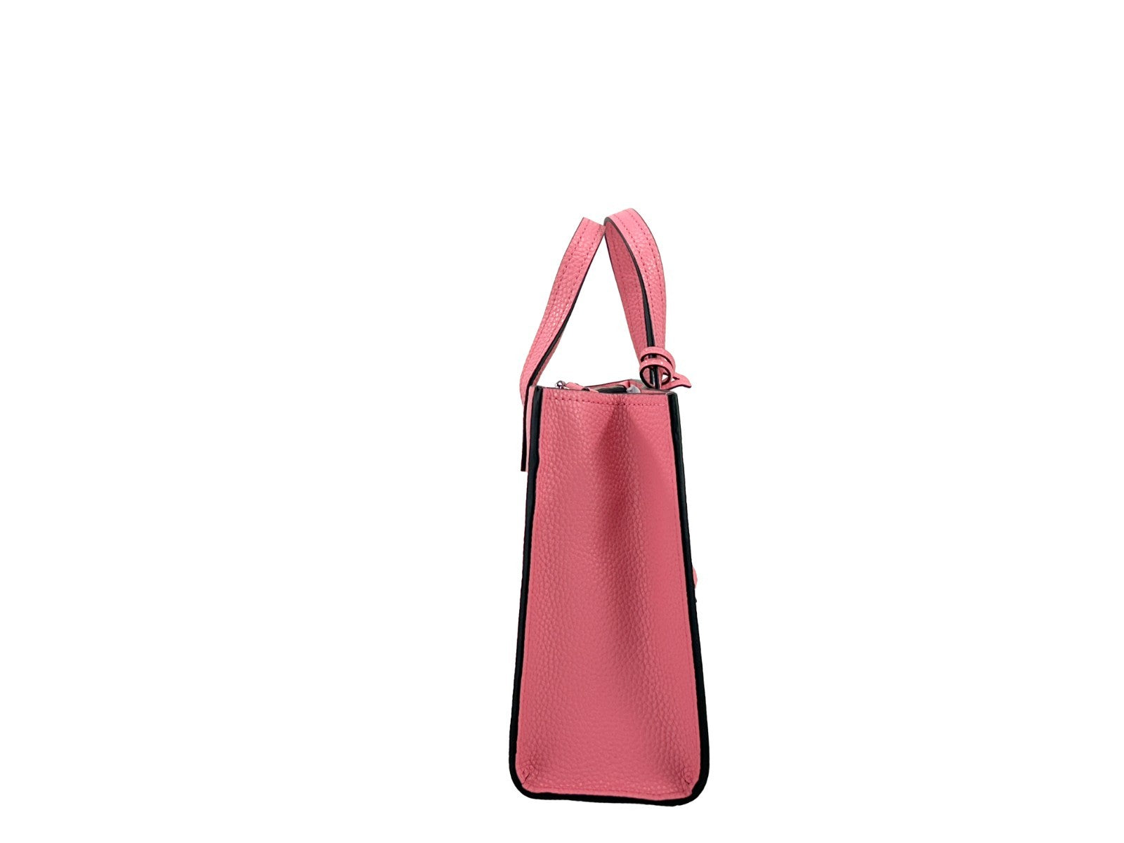 Marc Jacobs Mini Grind Tasche aus rosafarbenem Leder mit Umhängegurt