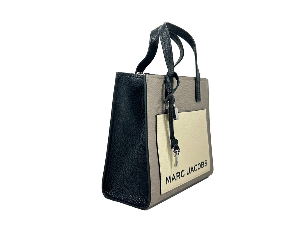 Marc Jacobs Grind Mini Leder Tote Crossbody Bag