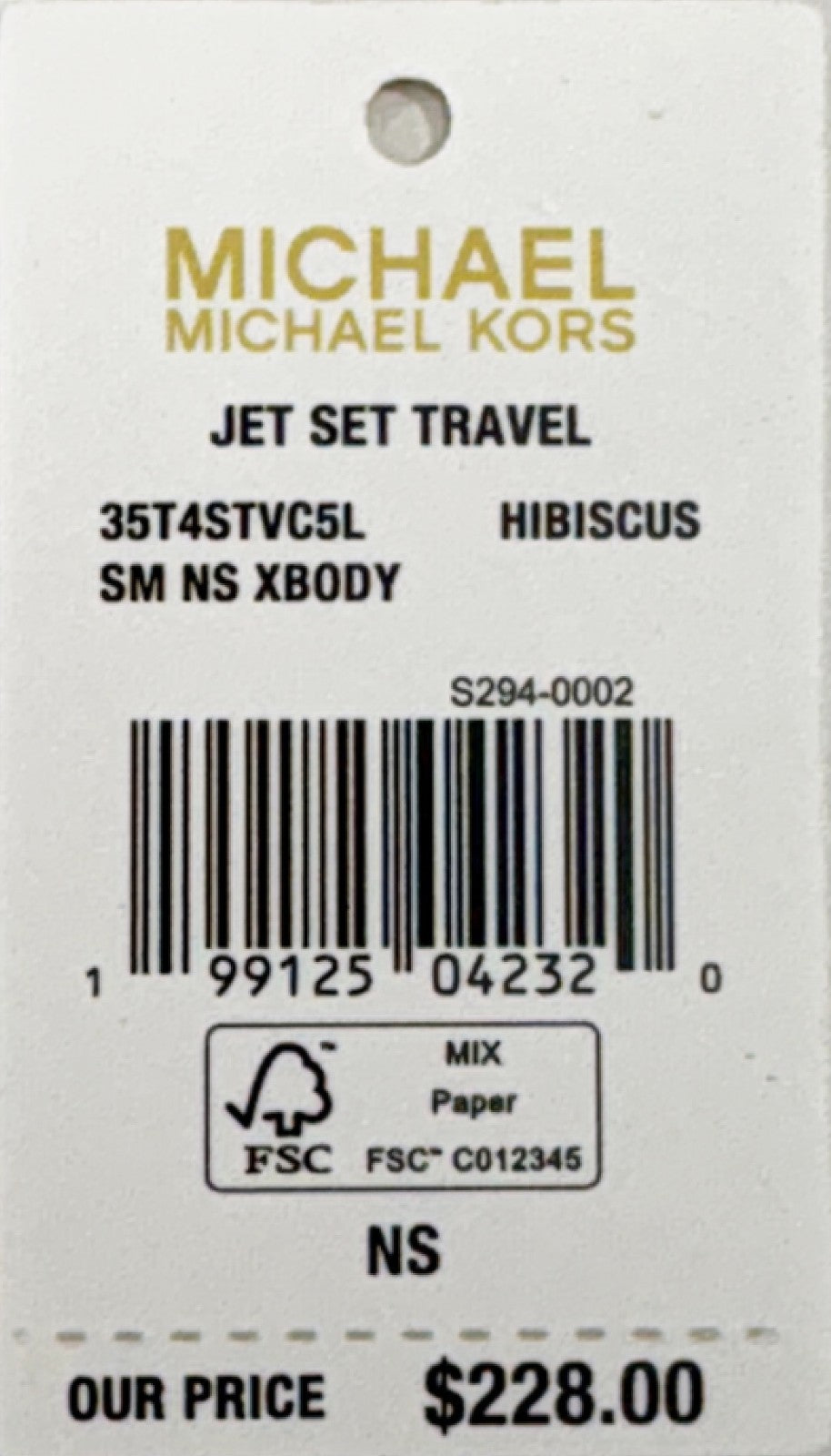 Michael Kors Jet Set Small North South Umhängetasche