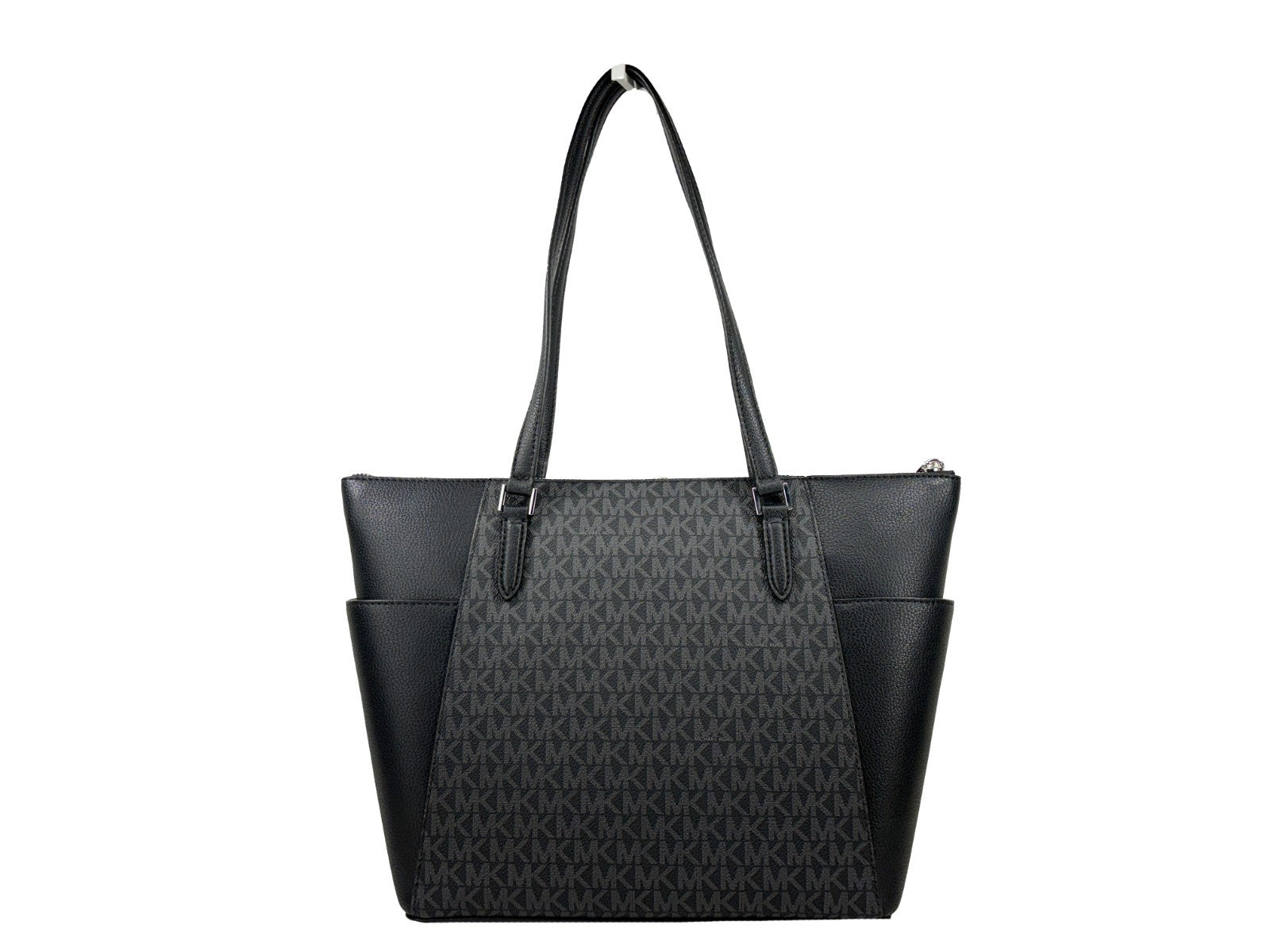 Michael Kors Charlotte Leder Top-Zip-Tote-Tasche