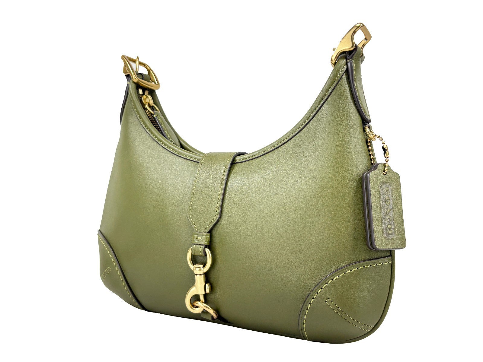 COACH Coach Hamptons Leder Hobo Schultertasche