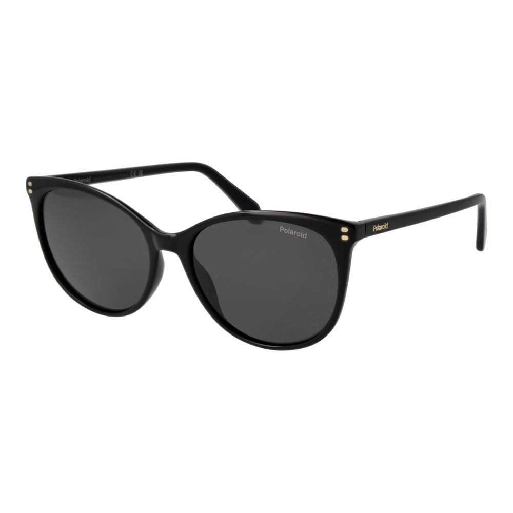 Polaroid Schwarze Sonnenbrille aus Acetat