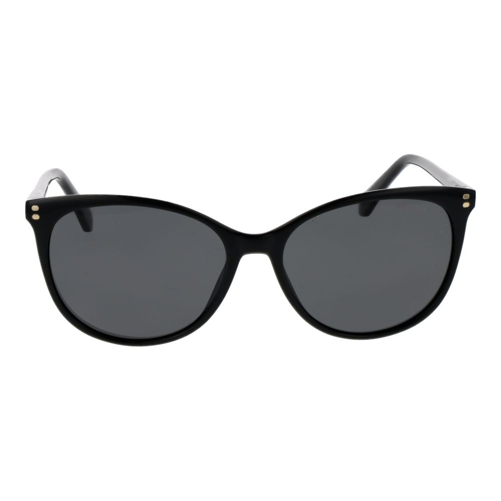 Polaroid Schwarze Sonnenbrille aus Acetat