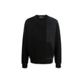 Herno Schwarzer Baumwoll-Sweatshirt