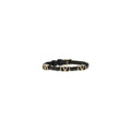Valentino Garavani Schwarzes Kalbsleder-Armband Bos Taurus