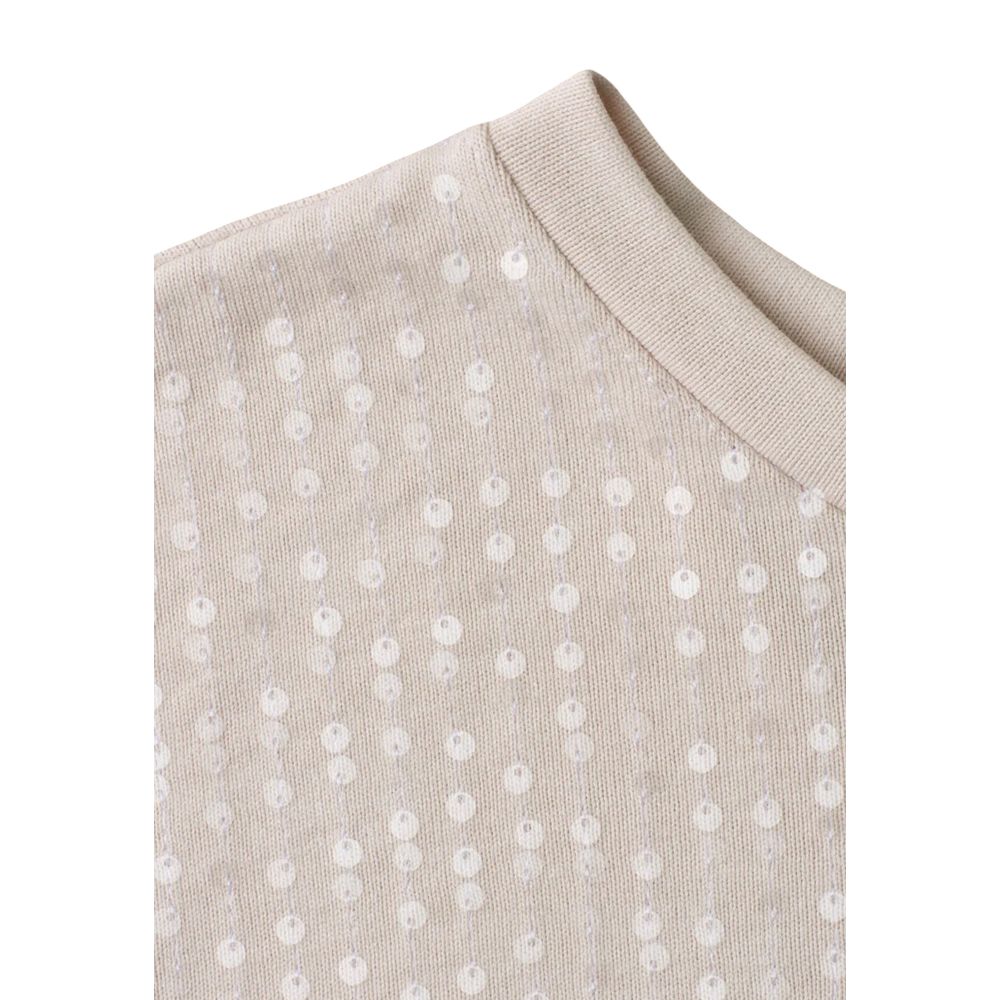 Street One T-Shirt aus beigem Polyester