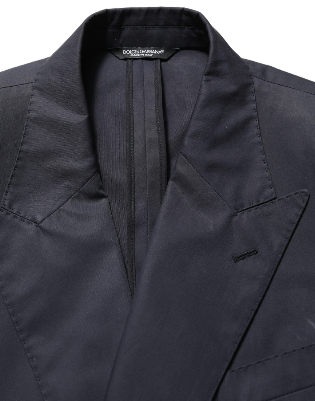 Dolce & Gabbana Blauer Baumwoll Anzug in Slim Fit für Herren