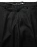 Dolce & Gabbana Schwarzer Woll-Anzug im Slim Fit für Herren, 2-teilig