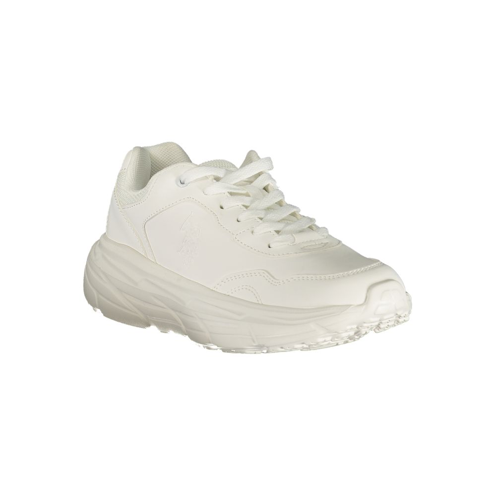 U.S. POLO ASSN. Weiße Sneaker aus Polyester