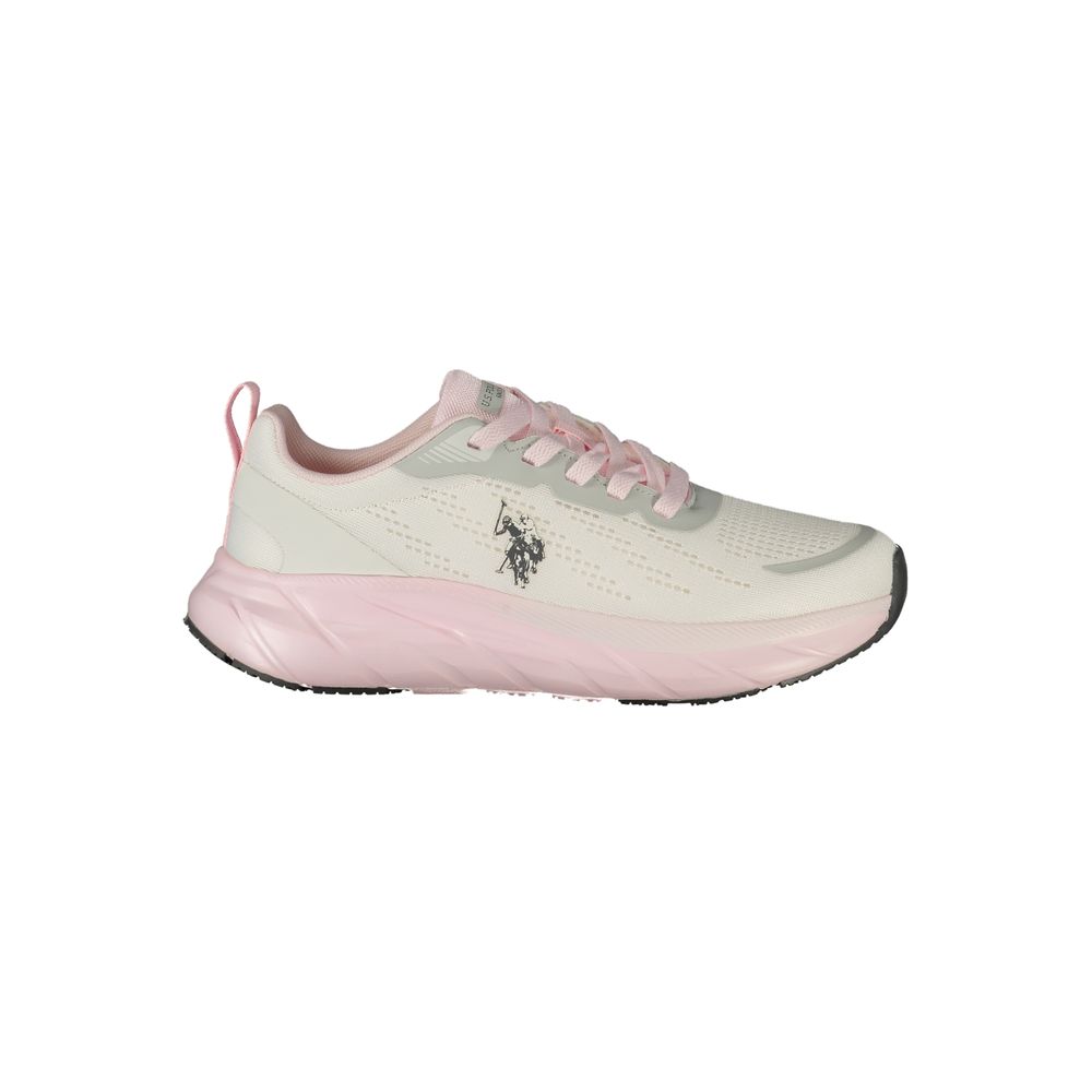U.S. POLO ASSN. Weiße Sneaker aus Polyester