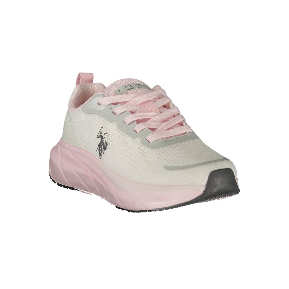 U.S. POLO ASSN. Weiße Sneaker aus Polyester