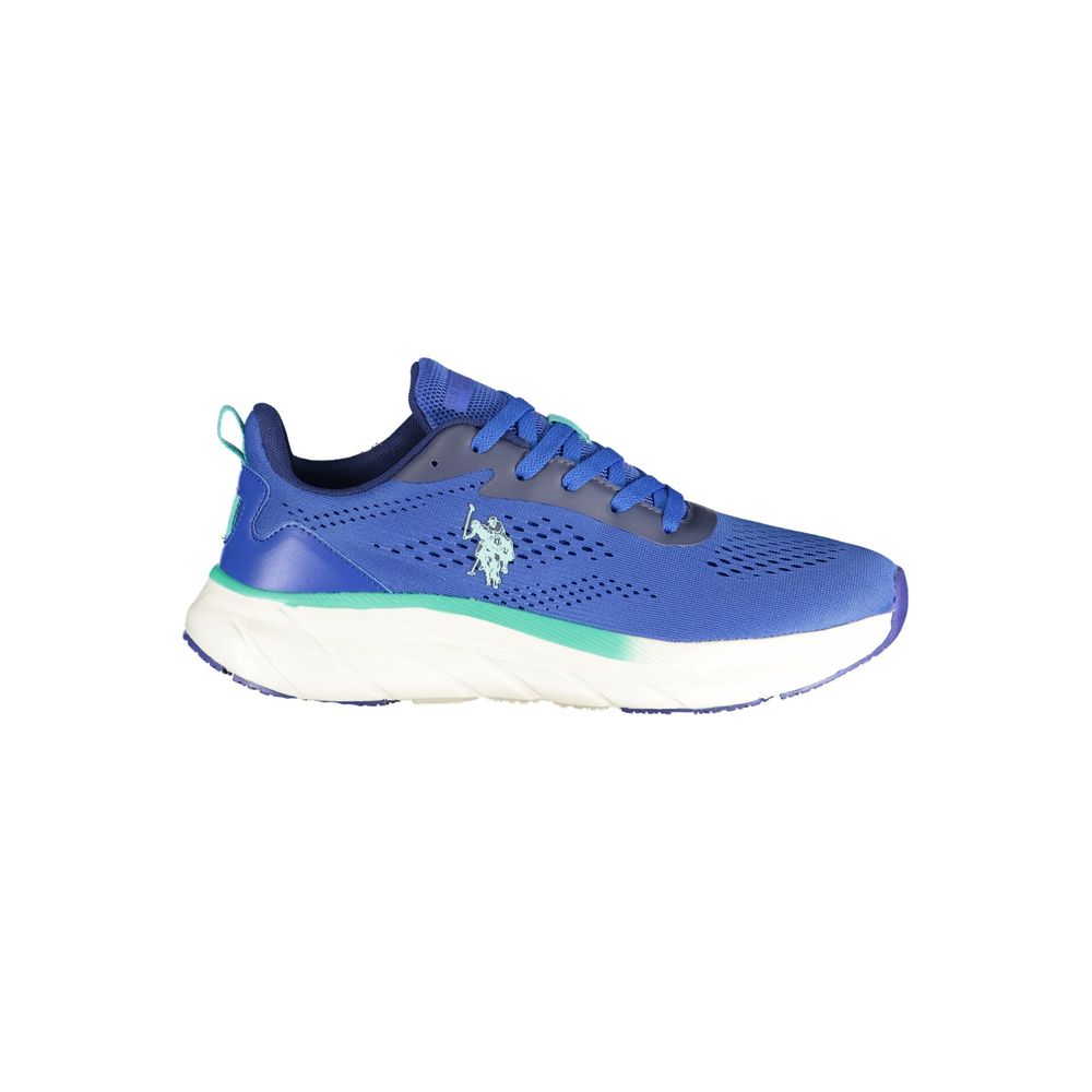 U.S. POLO ASSN. Blauer Sneaker aus Polyurethan für Herren
