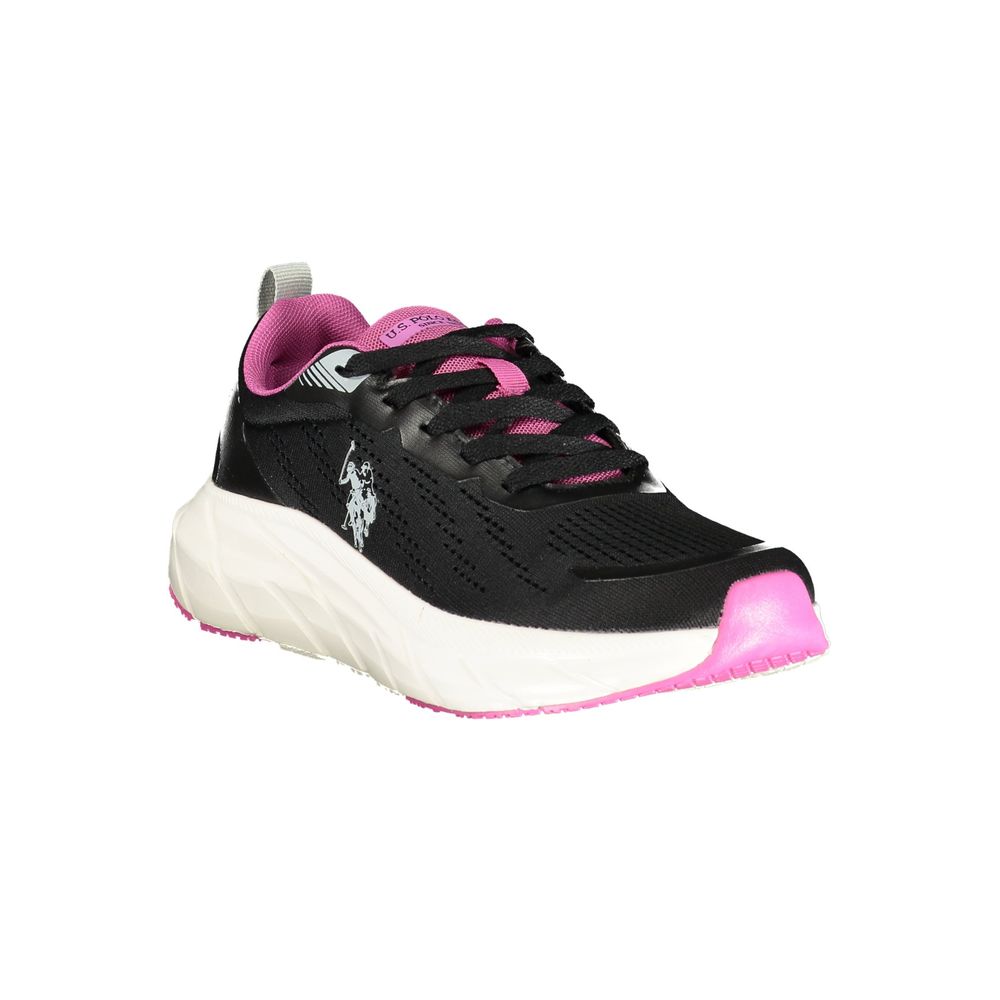 U.S. POLO ASSN. Nero Stoff-Sneaker für Damen