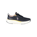 U.S. POLO ASSN. Blauer Stoff-Sneaker für Damen