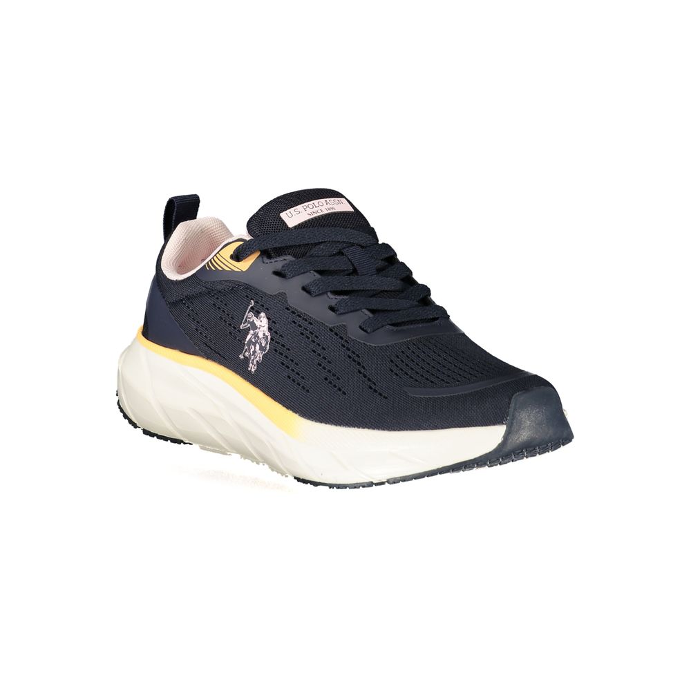 U.S. POLO ASSN. Blauer Stoff-Sneaker für Damen