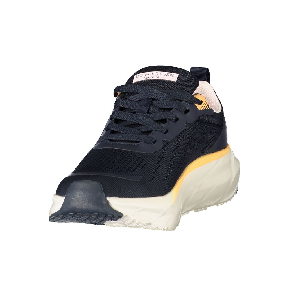 U.S. POLO ASSN. Blauer Stoff-Sneaker für Damen